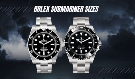 rolex box dimensions|rolex submariner size chart.